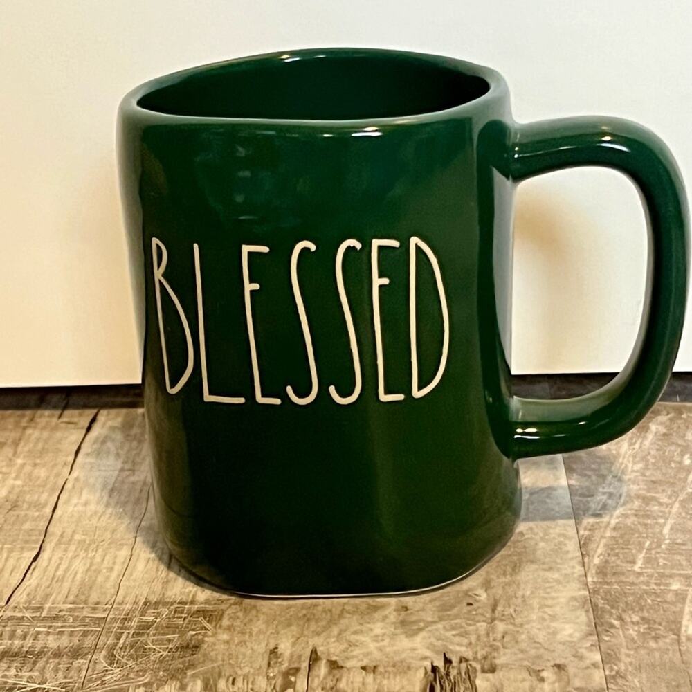 BLESSED Rae Dunn Coffee Mug Artisan Collection by Magenta